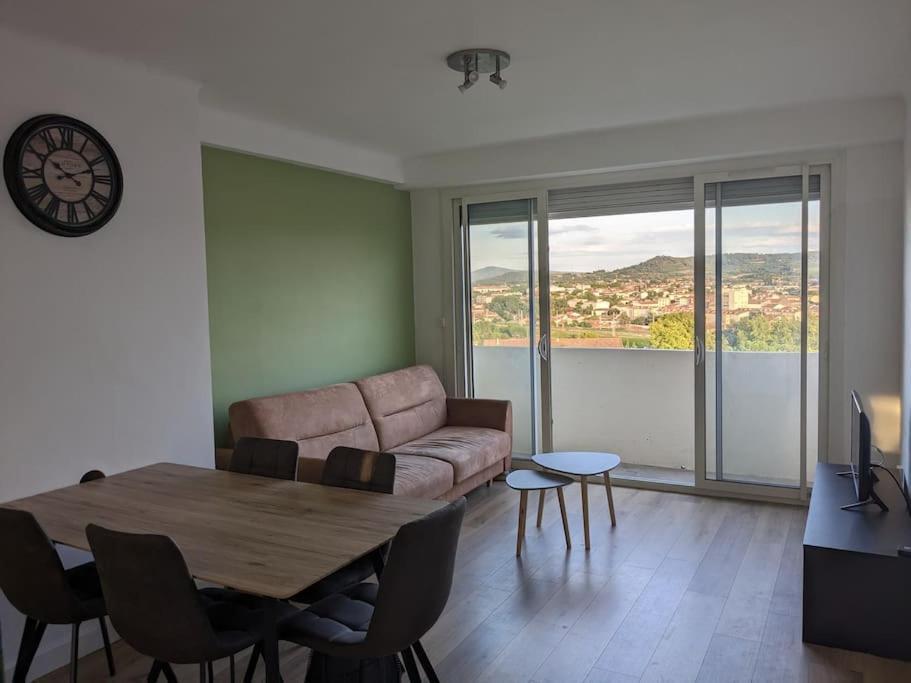 Appartment - Vue Imprenable Sur La Cite Medievale - Parking Gratuit - Climatise Carcassonne Exteriör bild